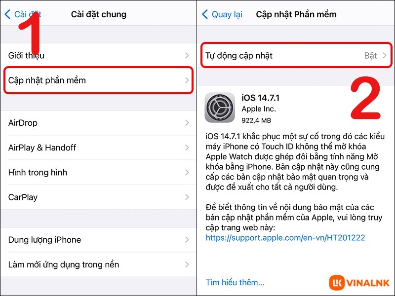 Cách làm iphone mượt hơn là tắt các cài đặt tự động