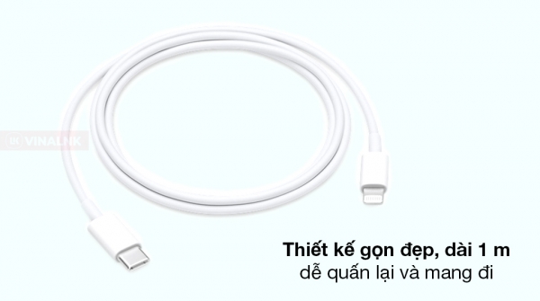 Cáp Type C - Lightning 1m Apple MM0A3 Trắng