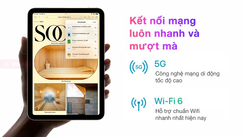 iPad Mini 6 WiFi Cellular 256GB | Chính hãng Apple