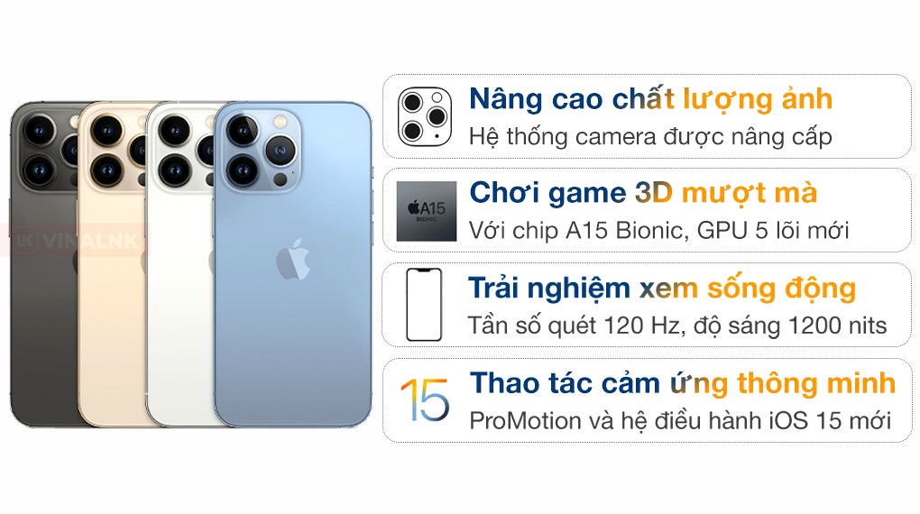 Điện thoại iPhone 13 Pro Max 512GB