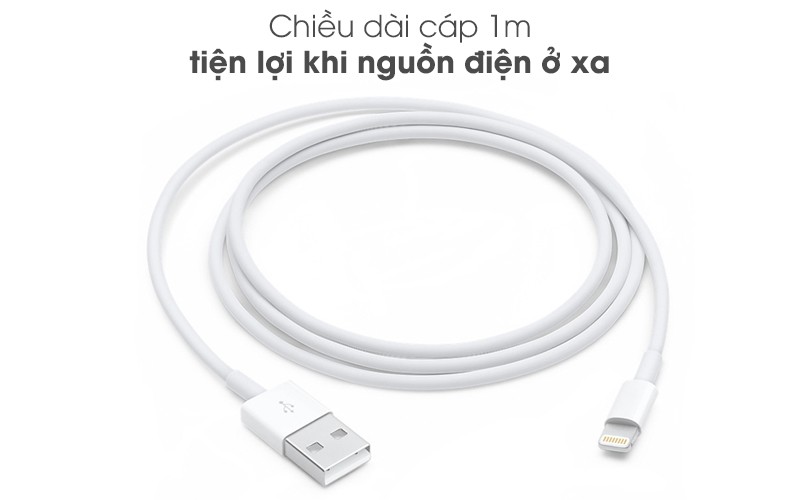 Cáp Lightning 1m Apple MXLY2 Trắng Cáp Lightning 1m Apple MXLY2 Trắng