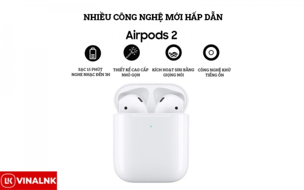 Tai nghe Bluetooth AirPods 2 Apple MV7N2