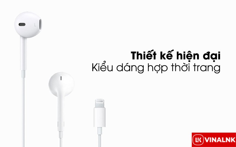 Tai nghe nhét trong EarPods Lightning Apple MMTN2 Tai nghe nhét trong EarPods Lightning Apple MMTN2
