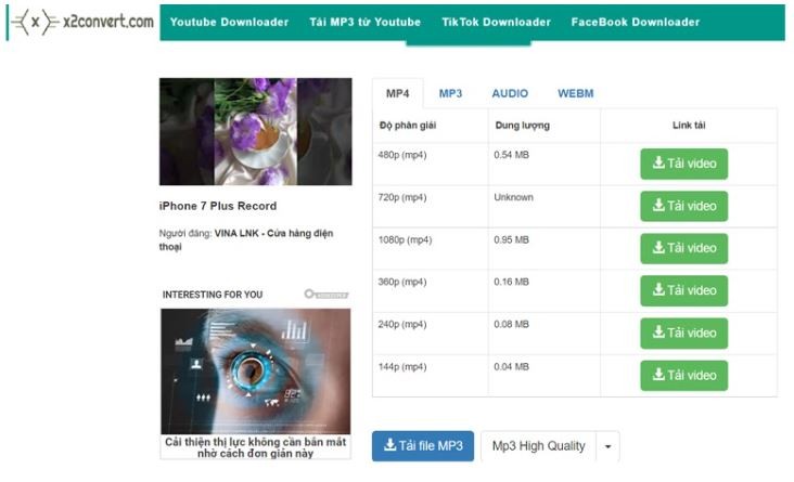 3 cách tải file nhạc mp3 từ YouTube nhanh nhất