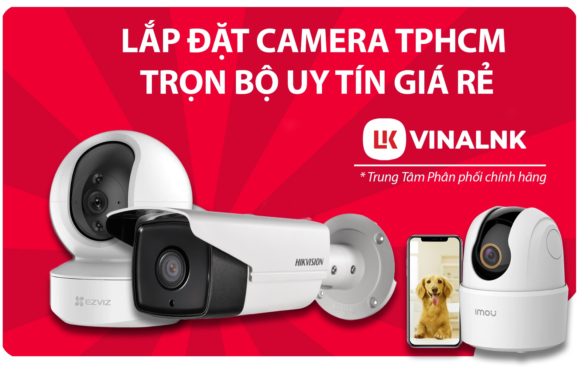 Lắp đặt camera tại TPHCM uy tín, chất lượng cao